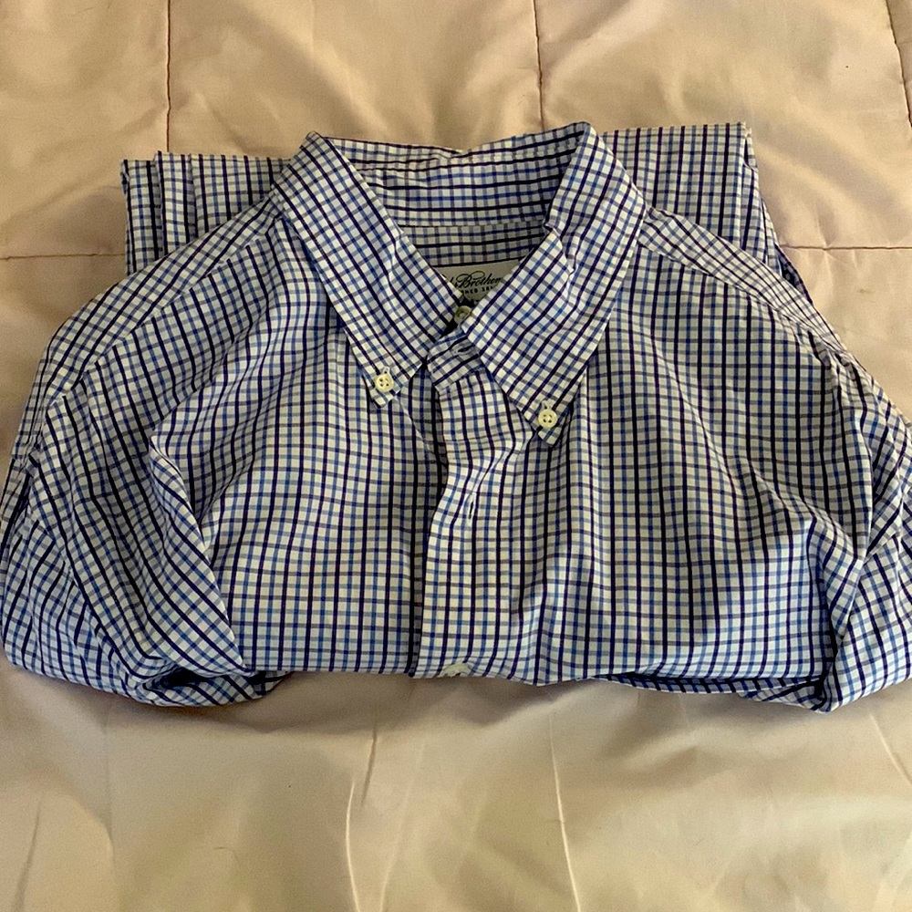 Brooks brothers button down long sleeve